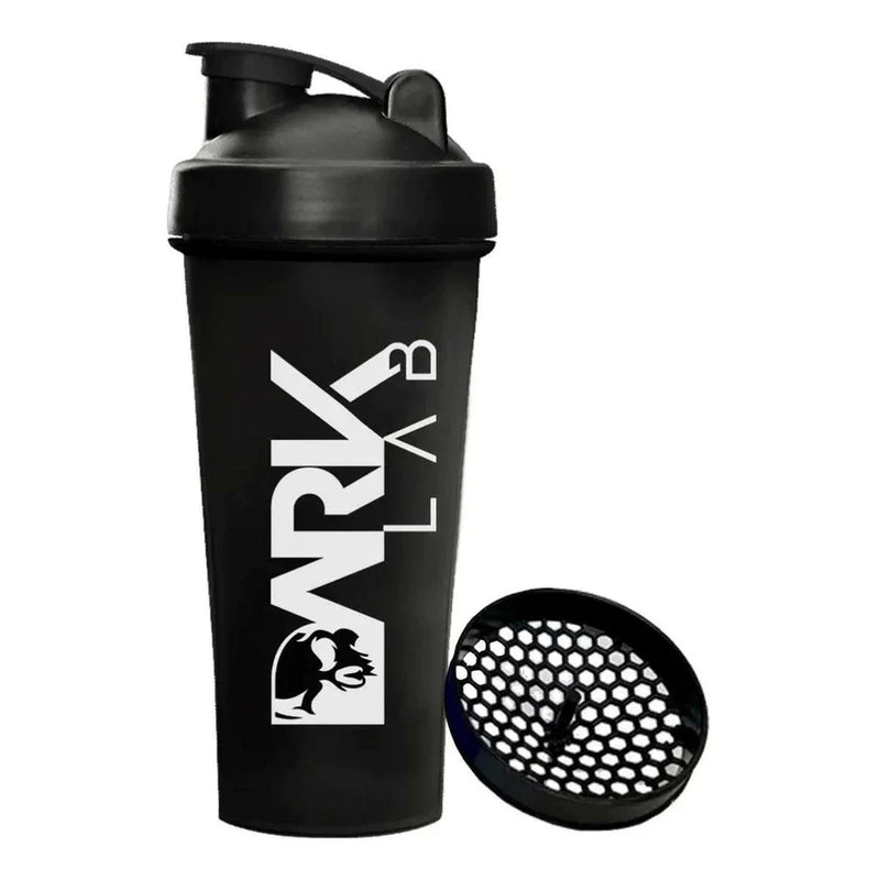 Garrafa Coqueteleira Dark Lab Preta 700ml Academia