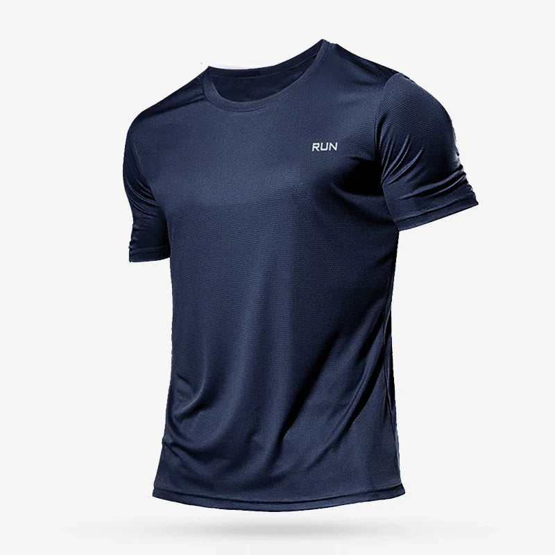 Camiseta de Compressão Para Treino RUN DRY-FIT Camisa Academia, Fitness, Musculação