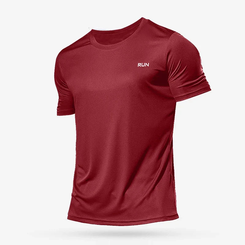 Camiseta de Compressão Para Treino RUN DRY-FIT Camisa Academia, Fitness, Musculação