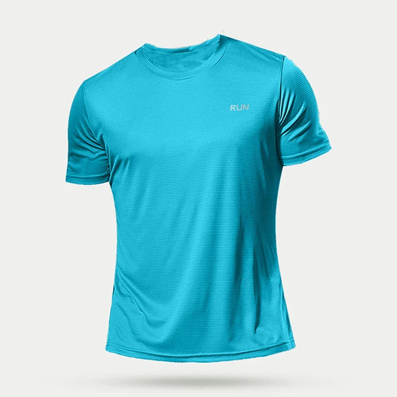 Camiseta de Compressão Para Treino RUN DRY-FIT Camisa Academia, Fitness, Musculação