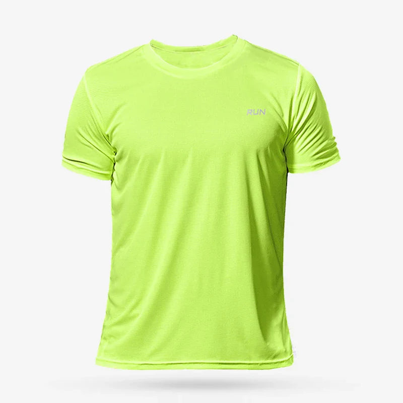 Camiseta de Compressão Para Treino RUN DRY-FIT Camisa Academia, Fitness, Musculação