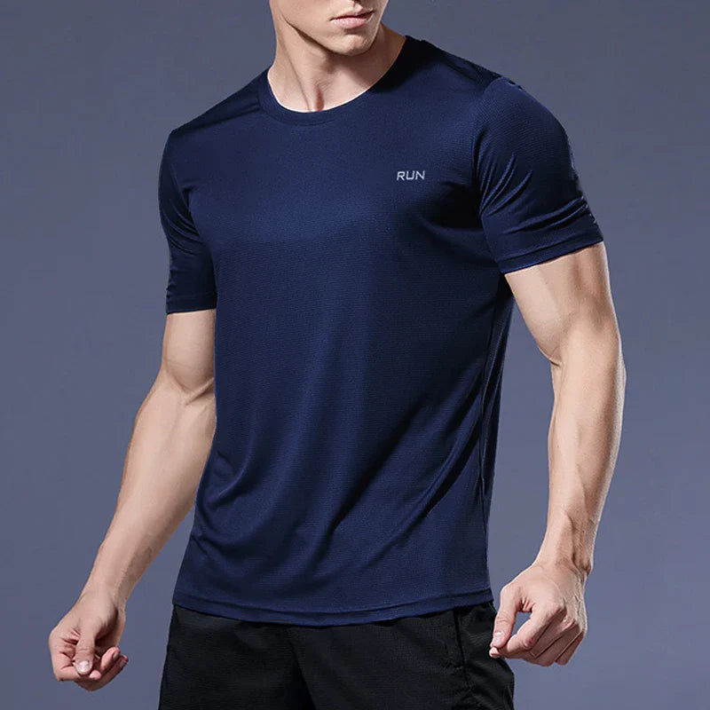 Camiseta de Compressão Para Treino RUN DRY-FIT Camisa Academia, Fitness, Musculação