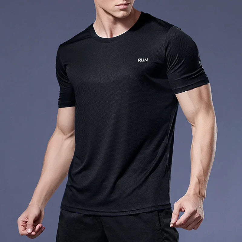 Camiseta de Compressão Para Treino RUN DRY-FIT Camisa Academia, Fitness, Musculação