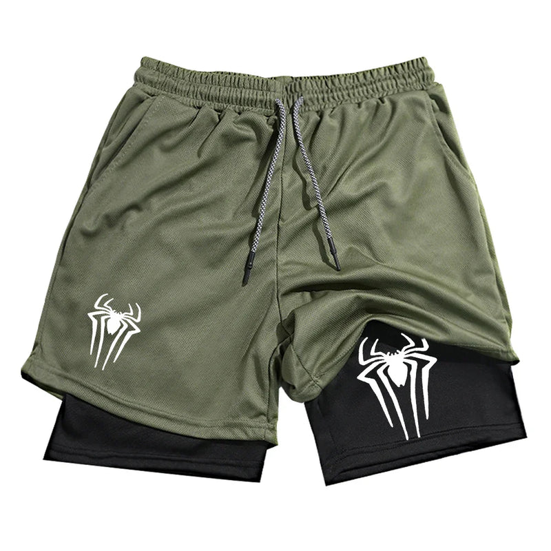 Bermuda de Compressão Masculina Spider Fit